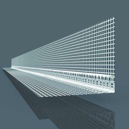 Profil de colț din aluminiu cu plasa