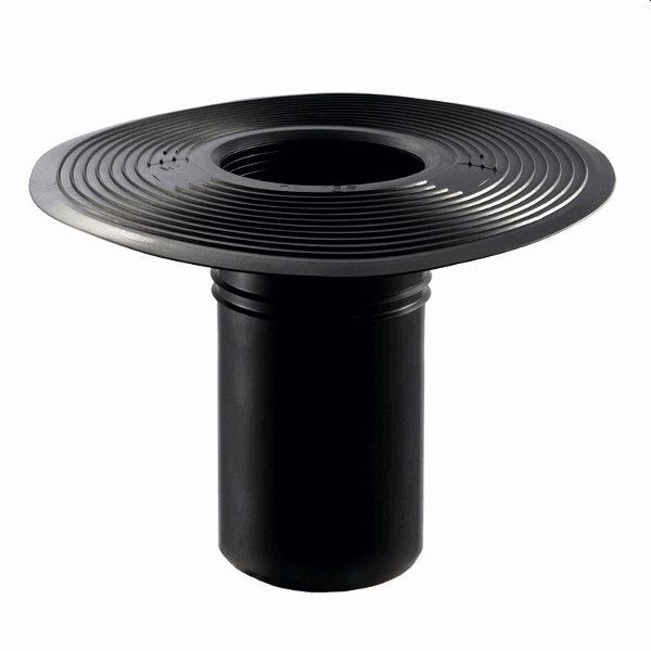 Scurgător vertical cu flanșă completă
